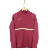 Nike Women's Red 1/4 Zip Academy Drill Top Size Large New With Tags - L Regular