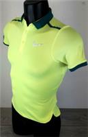 Nike Junior Dri Fit Polo Shirt Short Sleeve Boys Bright Yellow Top 8 - 10 Years
