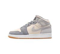 Nike Air Jordan 1 Mid SE GS Milk Grey UK 4.5Y-6Y