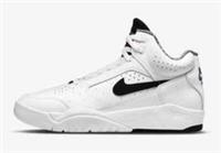 Nike Air Flight Lite Mid White Leather Men's Trainers Shoes Size UK 7_8