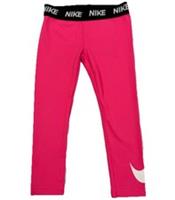 Nike Swoosh Leggings Pink / Black Junior Girls Size UK 4 Years New