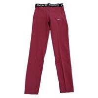 Nike Pro Leggings Junior Girls Red Size XL 13 Years New
