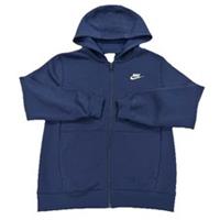 Nike Fleece Zip Up Hoodie Navy Blue Boys Size Large 11-12 Years New