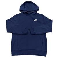 Nike Fleece Pullover Hoodie Navy Blue Boys Size Large 11-12 Years New