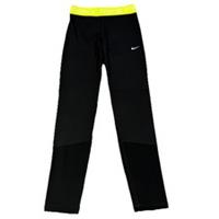 Nike Pro Leggings Black / Yellow Girls Size XL 13 Years New