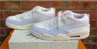 Ladies Nike Air Jordan 4 RM Trainers UK 5.5 Photon Dust Hyper Pink Sail Blue New