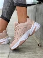Nike W M2K Tekno Light Brown White Women's Trainers Shoes Size UK 6