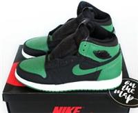 Nike Air Jordan 1 Retro High OG Pine Green Black White UK 3 3.5 4 US 575441-030