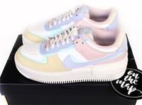 Nike Air Force 1 AF1 W Shadow Pastel Blue Pink Ghost UK 3.5 US 4 6 EUR 36.5 New
