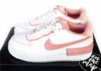 Nike Air Force 1 AF1 W Shadow Quartz Pink Blush Peach UK 6.5 US 7.5 9 40.5 New