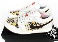 Nike Air Jordan 1 Retro Low Quai 54 White Brown UK 3 4 5 6 7 8 US CZ4155-100 New