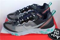 Nike React Element 87 Neptune Green Grey Black Navy UK 5.5 12 US 6 13 New