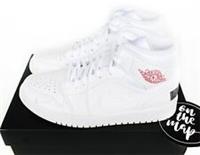 Nike Air Jordan 1 Retro Mid SE White Red Euro Tour 2020 UK 6 US 7 CW7589-100 New