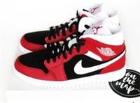 Nike Air Jordan 1 Retro Mid W Gym Red White Black Bred UK 5 8 9 10 11 US New