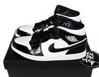 Nike Air Jordan 1 Retro Mid SE ASW All Star Carbon Fiber Black UK 9 US 10 New