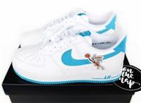 Nike Air Force 1 AF1 Space Jam 2 Hare White Blue UK 6 US 7 DJ7998-100 US New