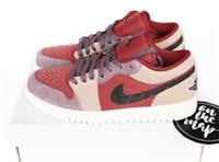 Nike Air Jordan 1 Low W Canyon Rust Purple Smoke Beige UK 6.5 US 7 9 EU 40.5 New