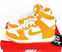 Nike Dunk High W Dark Sulfur Yellow UK 5.5 US 6 8 EUR 39 DD1869-106 New