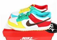 Nike Dunk Low Retro SE Free 99 GS White Multi Red Green Blue UK 3 4 5 6 7 US New
