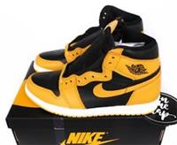 Nike Air Jordan 1 Retro High OG Pollen Yellow Black UK 4 5 6 7 8 US 37.5 41 New