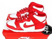 Nike Dunk High Retro University Red White UK 5 7 8 9 10 13 14 15 US DD1399-106