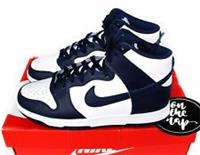 Nike Dunk High Retro Midnight Navy Blue White UK 5 7 8 9 10 US DD1399-104 New