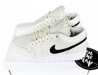 Nike Air Jordan 1 Low W Coconut Milk Beige White UK 3 4 5 6 7 8 9 10 US New