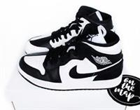 Nike Air Jordan 1 Mid SE W Homage Black White Split Panda UK 3 4 5 6 7 8 9 10 11