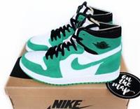 Nike Air Jordan 1 Retro High Zoom CMFT Stadium Green White UK 5 9 10 11 US New