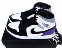 Nike Air Jordan 1 Retro Mid SE Varsity Purple Black White UK 13 US 14 EUR 48 New