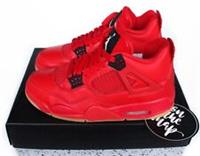 Nike Air Jordan 4 Retro NRG Singles Day Red Gum Sole UK 4 US 5 6.5 EUR 37.5 New