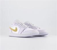 Nike Air Jordan 1 Low Trainers Barely Grape Lemon Wash White All Sizes
