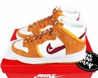 Nike Dunk High Up CSP W Mars Yard Maroon Sunset Brown UK 5.5 US 6.5 8 EUR 39 New
