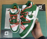 Nike Dunk Low - OFF WHITE Pine Green - UK 9 DS