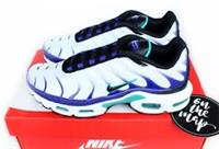 Nike TN Air Max Plus Tuned White White Grape Purple Ice Jade UK 6 US 6.5 7 New