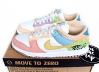 Nike Dunk Low SE W Sun Club Multi Peach Pink UK 5 8 9 10 11 US DQ0265-100 New