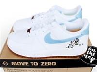 Nike Air Force 1 Low W SE White Indigo Blue UK 4 5 7 8 9 10 11 US CZ0269-100 New