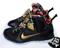Nike Lebron 9 IX Watch The Throne Black Gold UK 6.5 7 US 7.5 8 DO9353-001 New