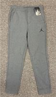 Youths Grey Nike Jordan Jumpman Trousers Size YM BNWT