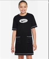 Nike Sportswear Icon Clash Big Kids Jersey Dress Black 11-12Yrs L RRP £32.99 D31