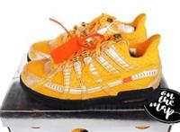 Nike Air Rubber Dunk x Off-White University Gold UK 3 4 5 6 7 8 9 10 11 US New