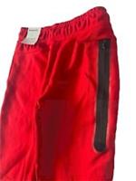 Nike Tech Fleece Bottoms Kids Boys Taped Pants NSW UNIVERSITY RED Size Small S