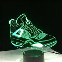 New Nike Air Jordan Retro 4 Colour Changing LED lamp Mens Womens UK SELLER