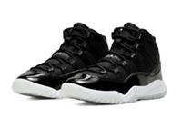 Nike Air Jordan 11 Jubilee Black Patent PS UK 11.5 12.5 13.5 1 US 378039-011 New