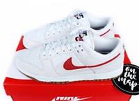 Nike Dunk Low SE 85 Double Swoosh Sail Beige Red UK 5 6 7 8 9 US DO9457-100 New