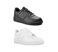 NIKE AF1 JUNIORS BLACK/WHITE UK 3Y-6Y