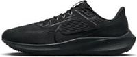 NIKE Men's Air Zoom Pegasus 40 Sneaker BLACK UK 9 RRP £169.99 ZA73