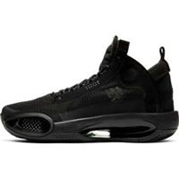 Nike Kids Jordan Air XXXIV Basketball Boot/shoe - Black/Dark Smoke Grey/Green
