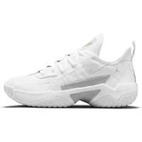 Nike Kids Jordan One Take II Basketball Boot/Shoe - White/Wolf Grey/Silver