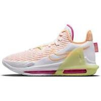 Nike Lebron Witness 6 Basketball Boot/Shoe - White/Light Lemon Twist/Melon Tint
